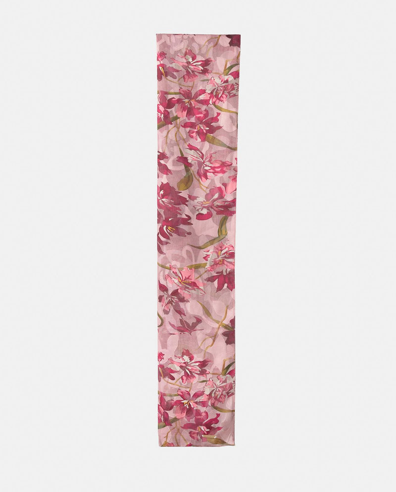 FLORAL-PRINT SCARF