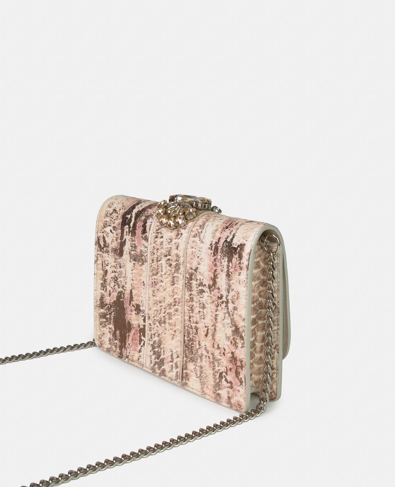 CLUTCH BAG WITH RHINESTONES