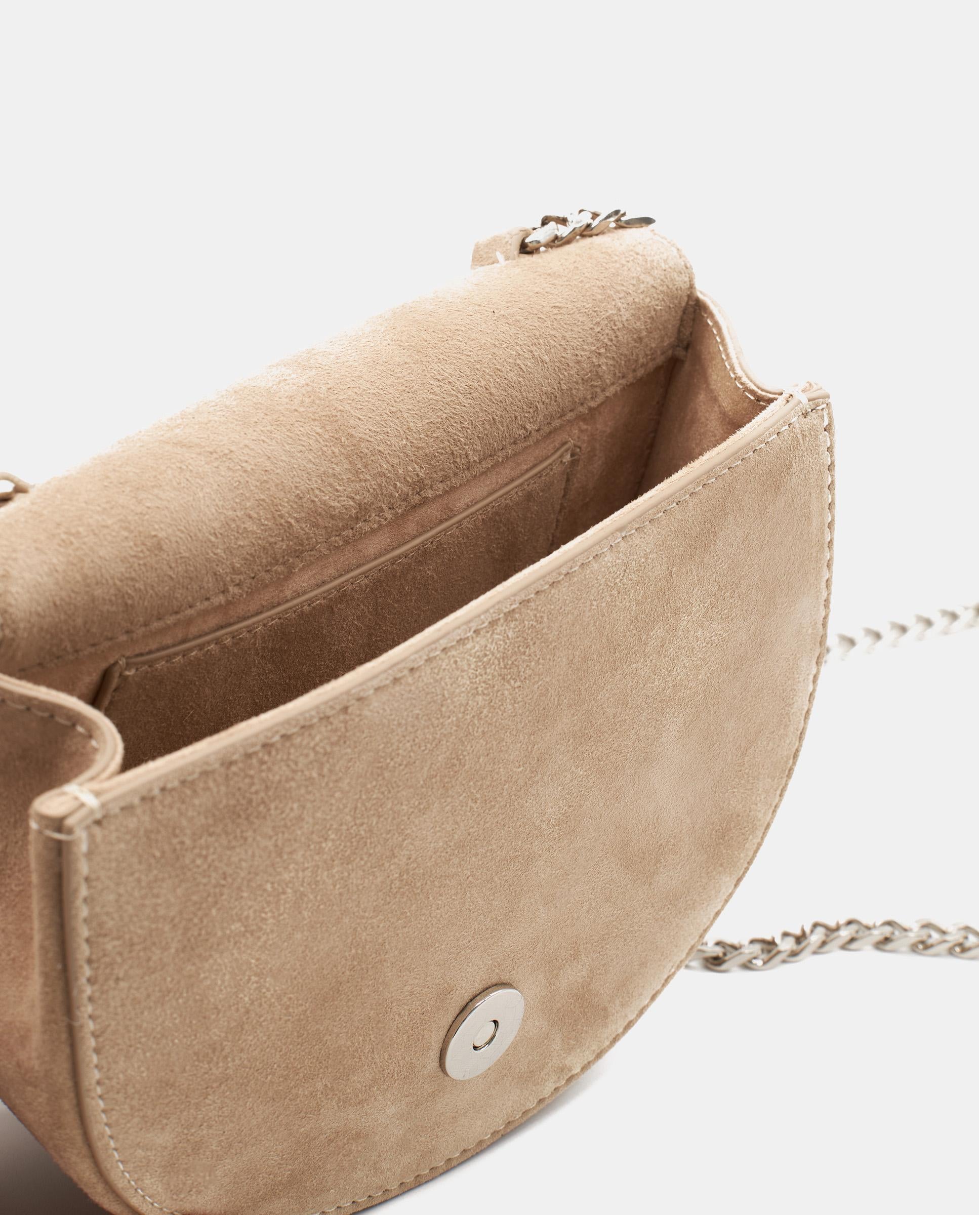 HALF-MOON FLAP BAG