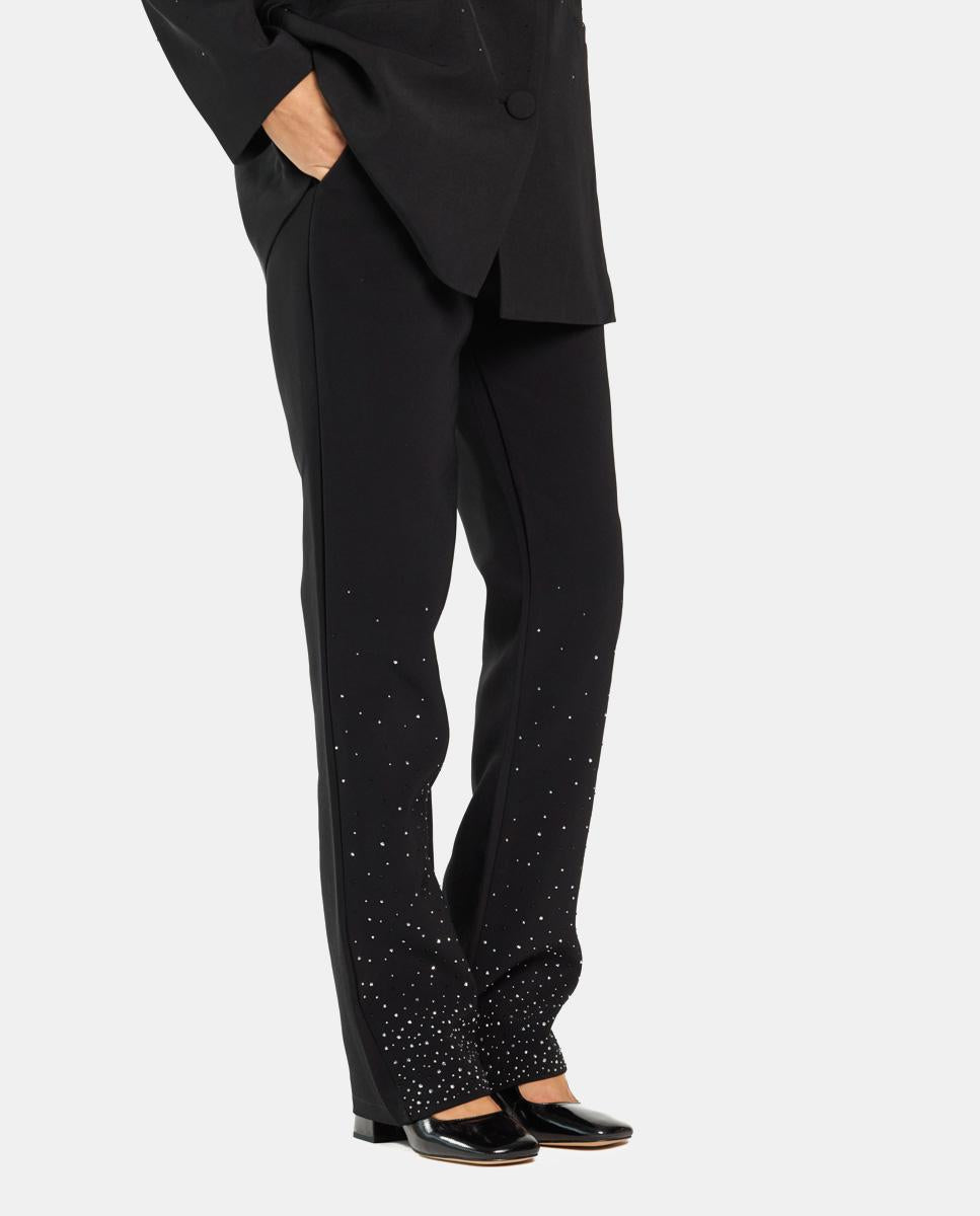 PANTALON DE COSTUME AVEC STRASS