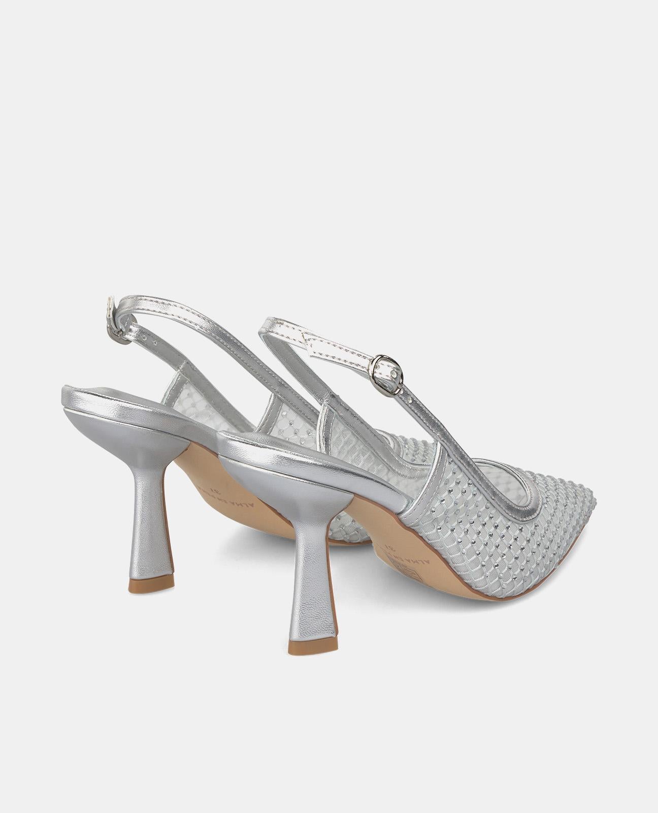 MESH HEELED SHOE