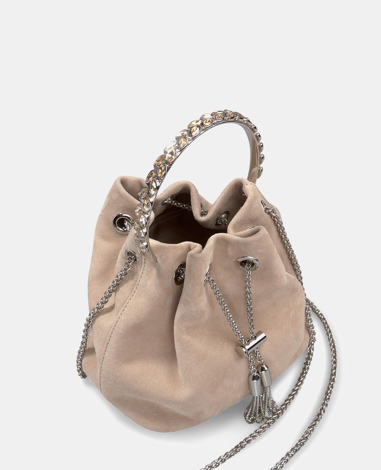 BOWLER BAG WITH PENDANT DETAIL