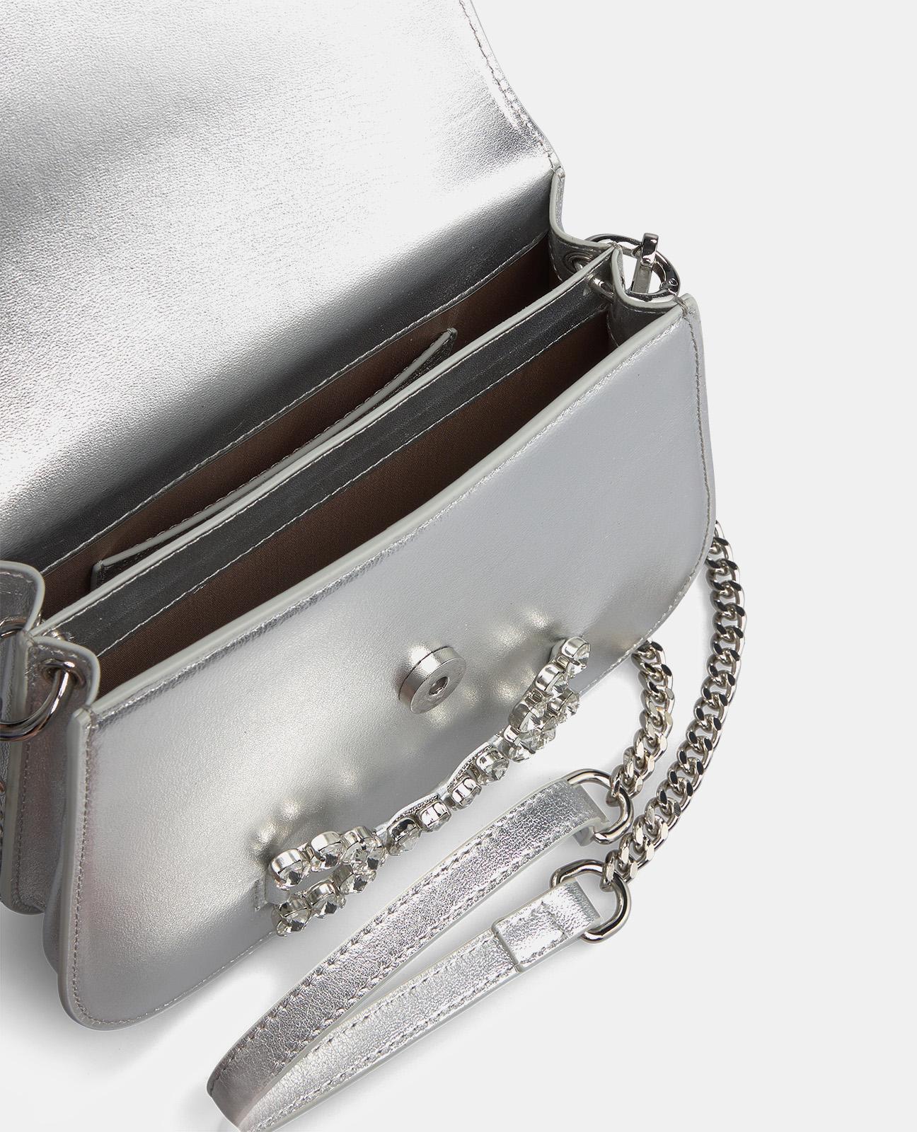 RHINESTONE BUCKLE HANDBAG