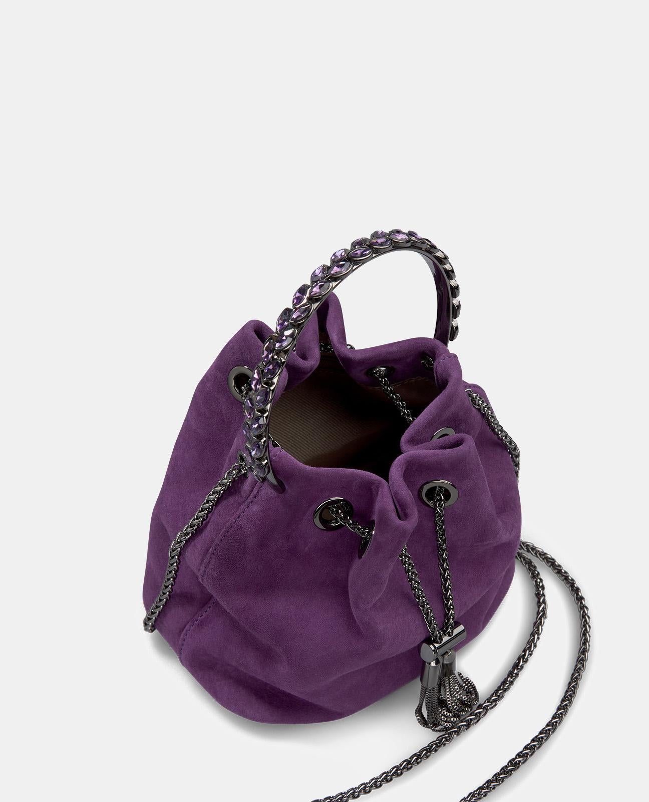 BOWLER BAG WITH PENDANT DETAIL