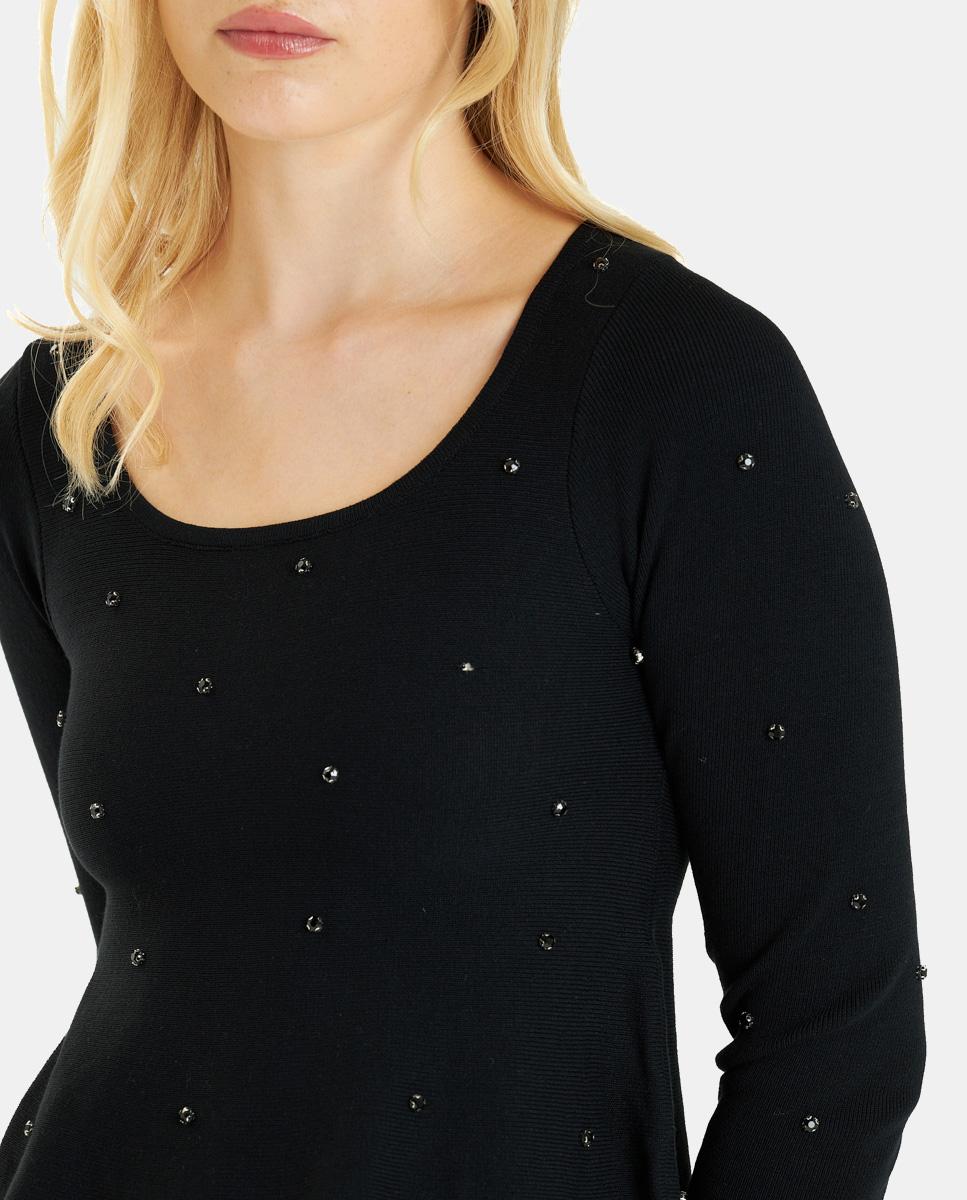 LONG SLEEVE KNITTED TOP