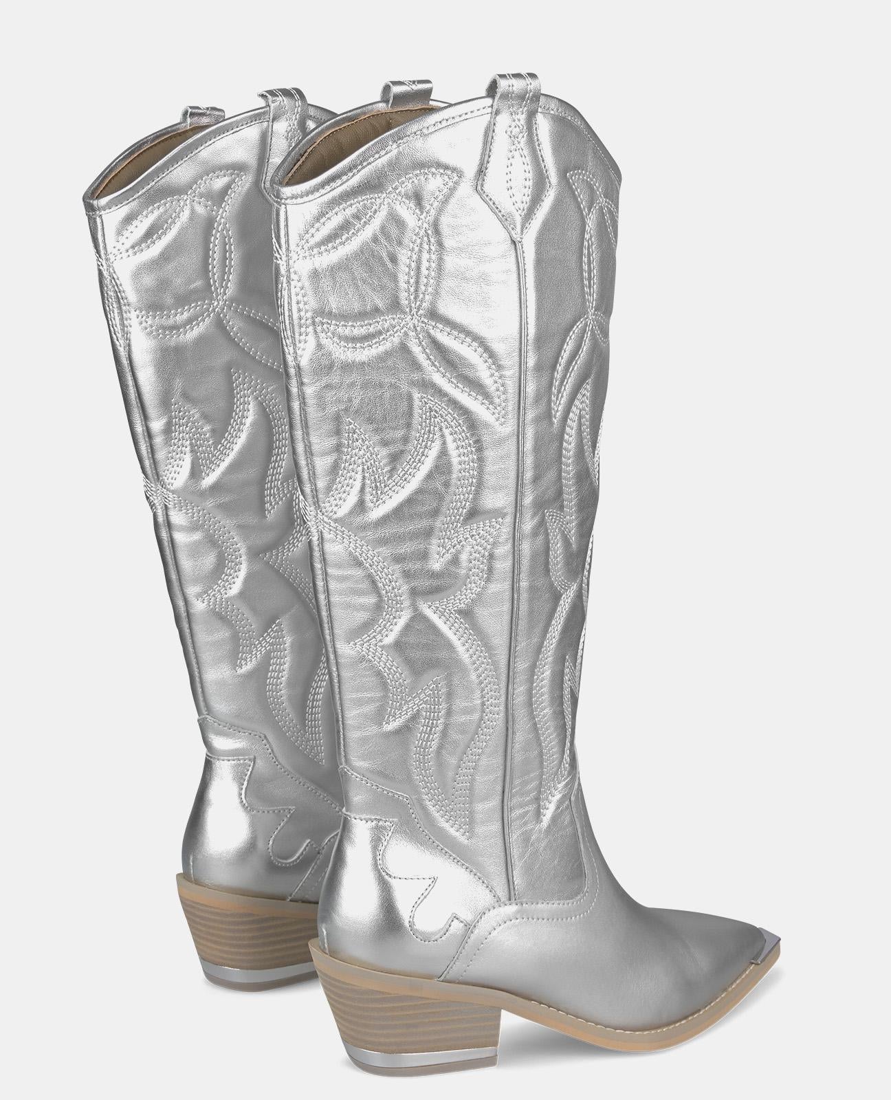 COWBOYSTIEFEL MIT STICKEREI