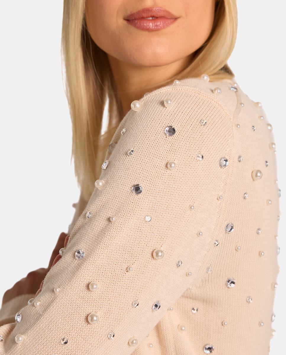 PULL AVEC PERLES