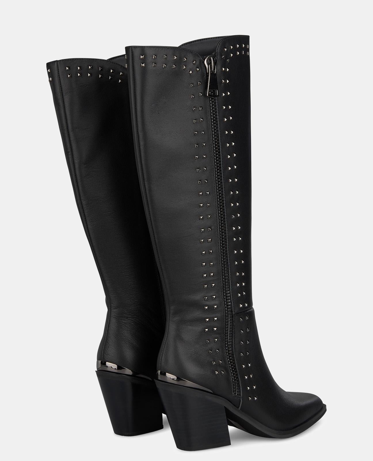 ZIPPER HEEL BOOT