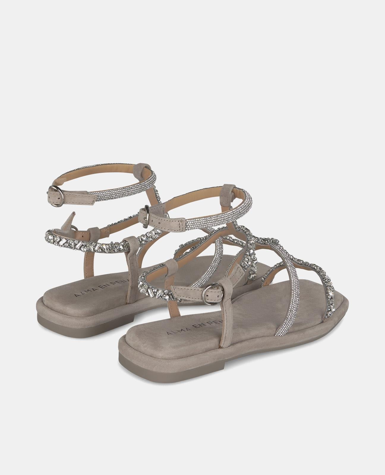 FLAT SANDAL DOUBLE BRACELET