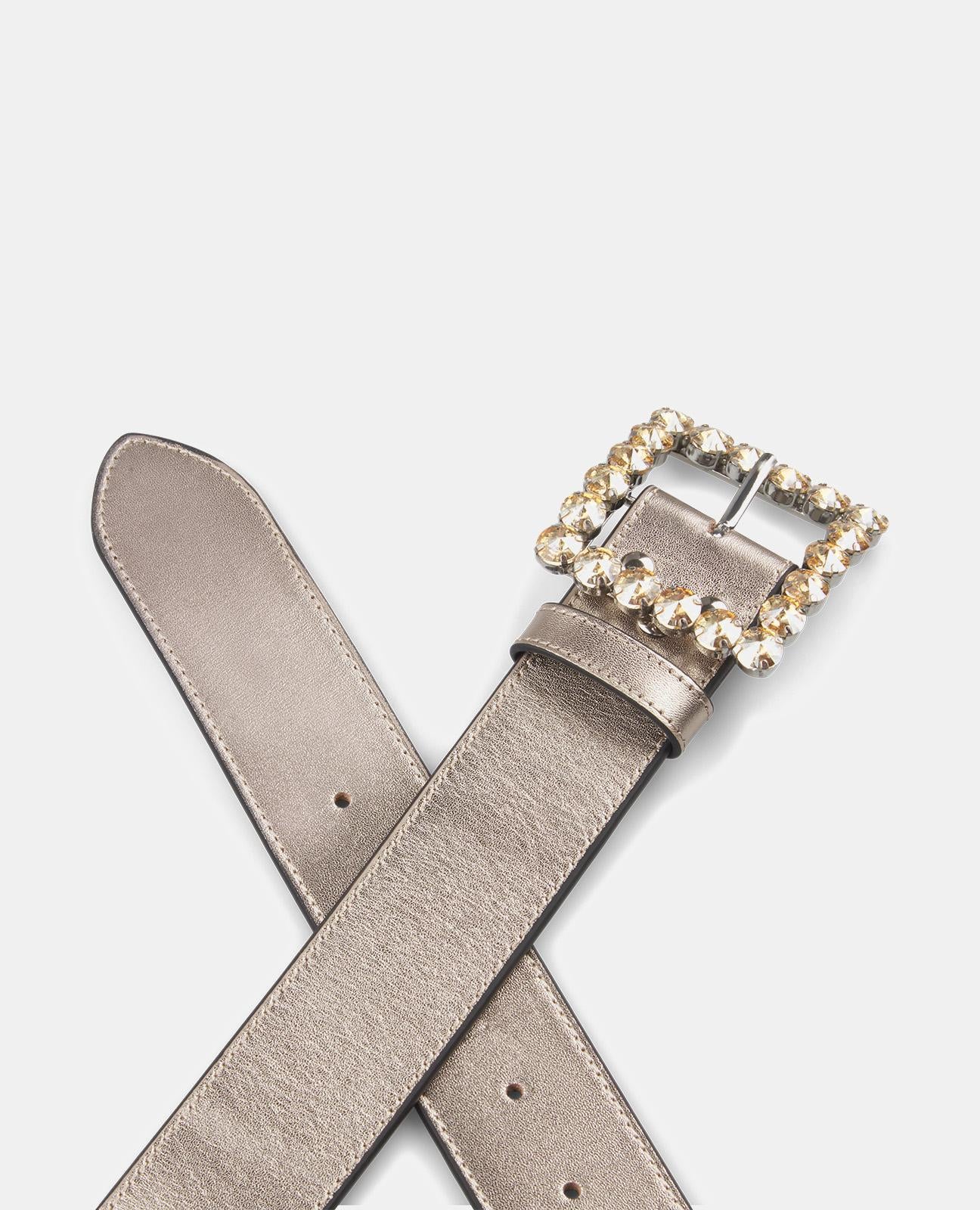 CEINTURE À BOUCLE CARRÉE