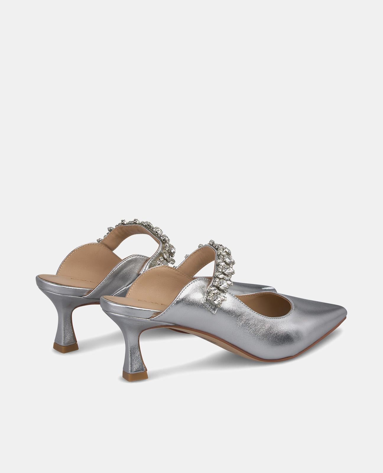 MEDIUM HEEL MULE