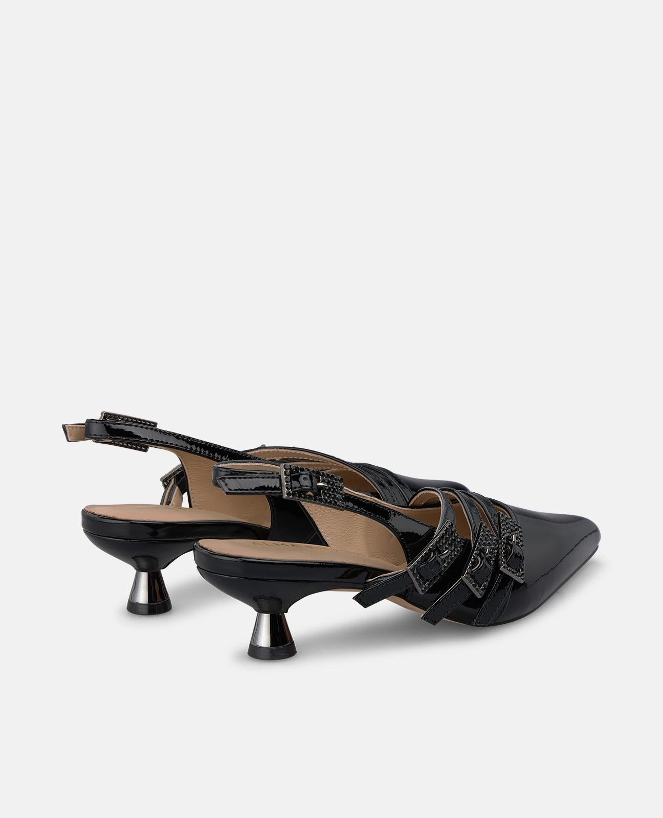 ZAPATO DESTALONADO DE CHAROL