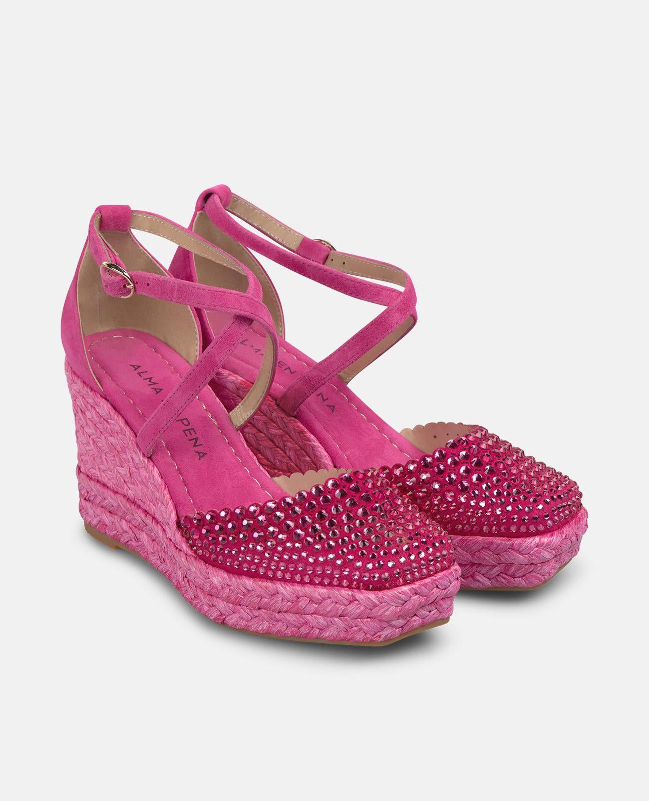 CUÑA PUNTERA CUBIERTA DE PEDRERÍA