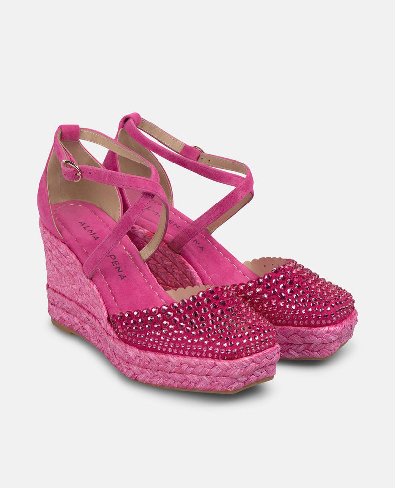 CUÑA PUNTERA CUBIERTA DE PEDRERÍA