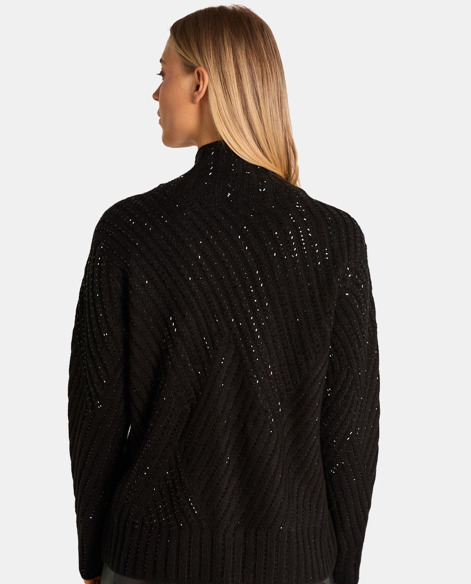 COL DE PULL TRICOTÉ