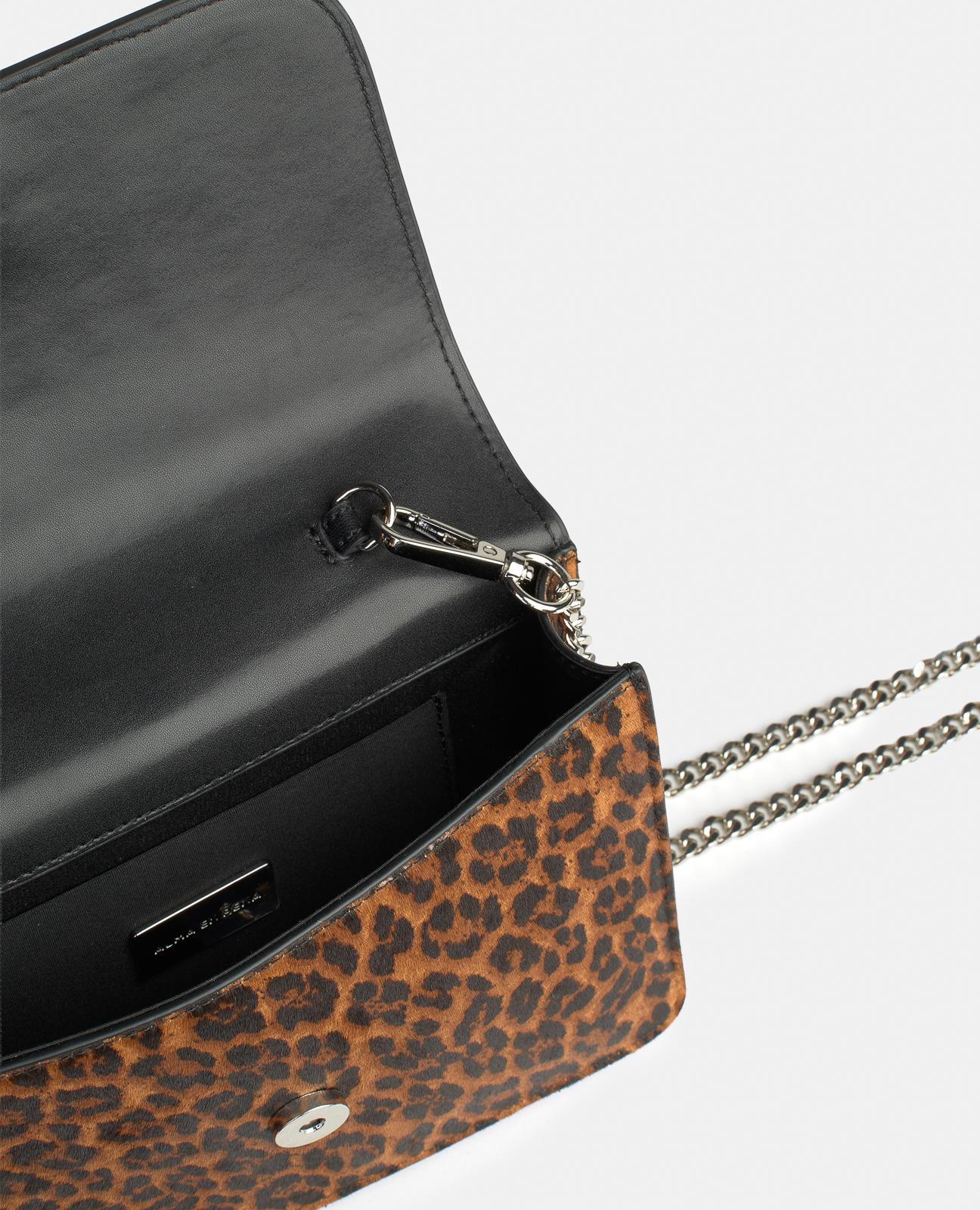 SNAKE FLAP SHOULDER BAG