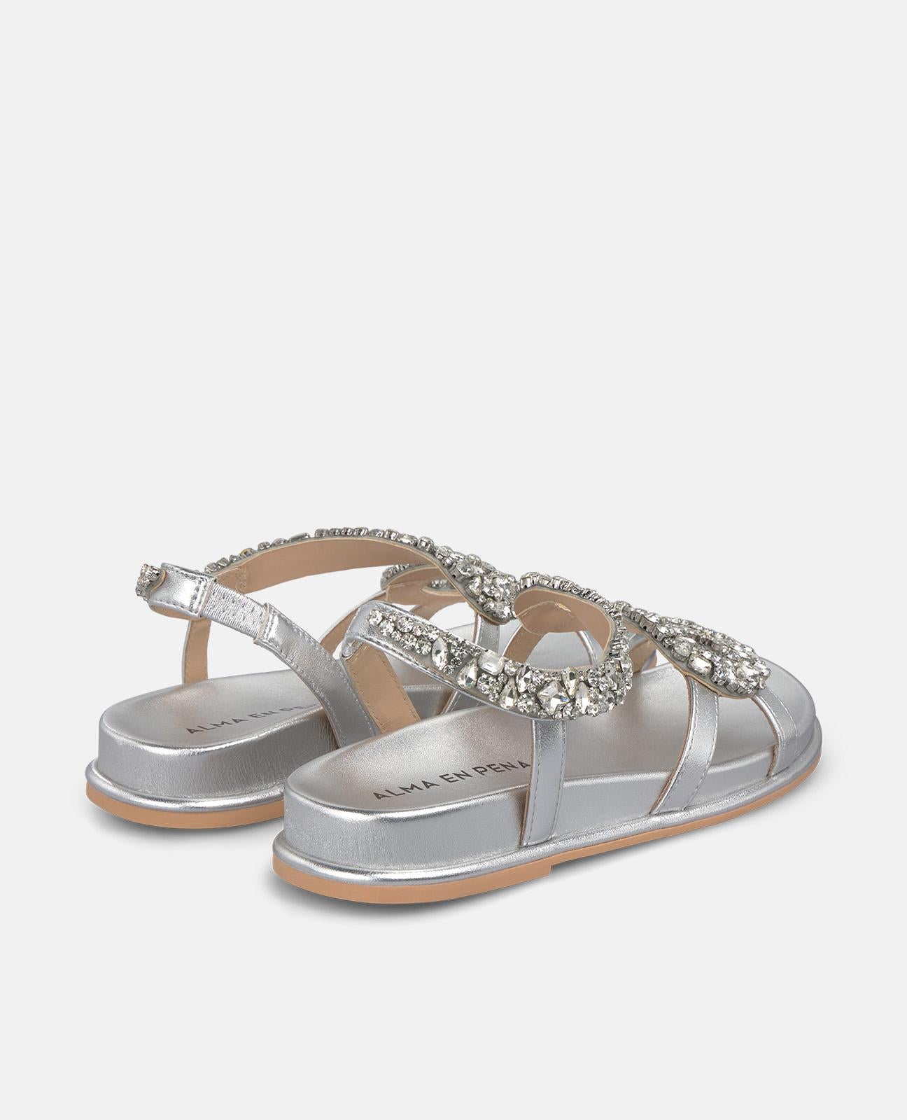 SANDÁLIA RASA DE COBRA