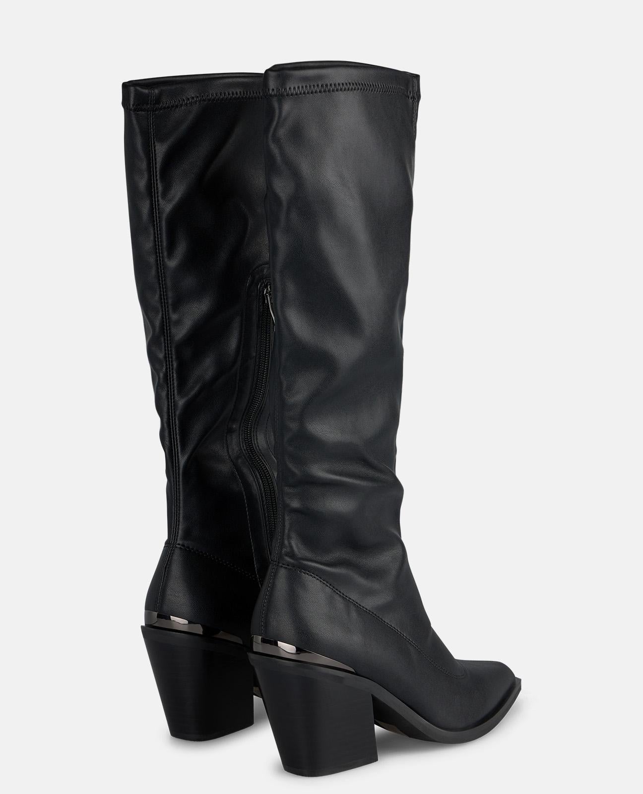 BOTA AJUSTADA DETALLE METALIZADO