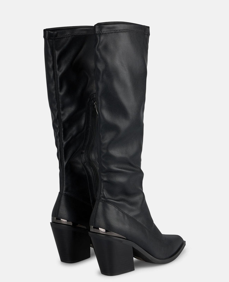 BOTA AJUSTADA DETALLE METALIZADO