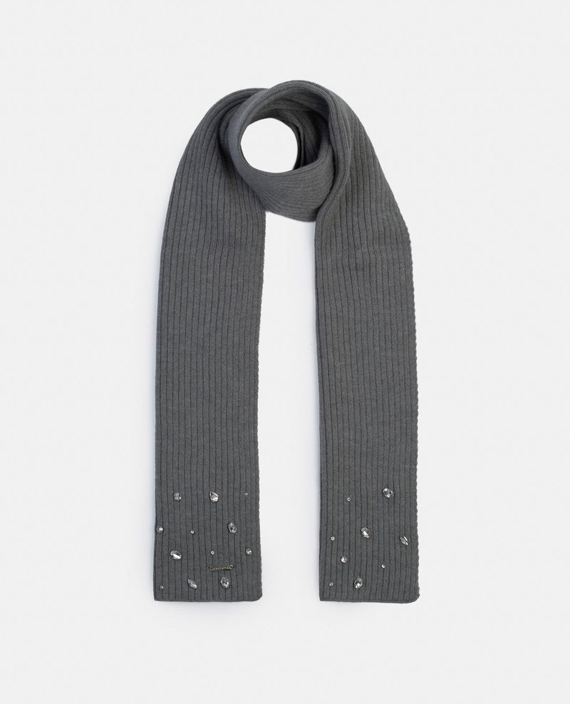 BUFANDA PUNTO ABALORIOS