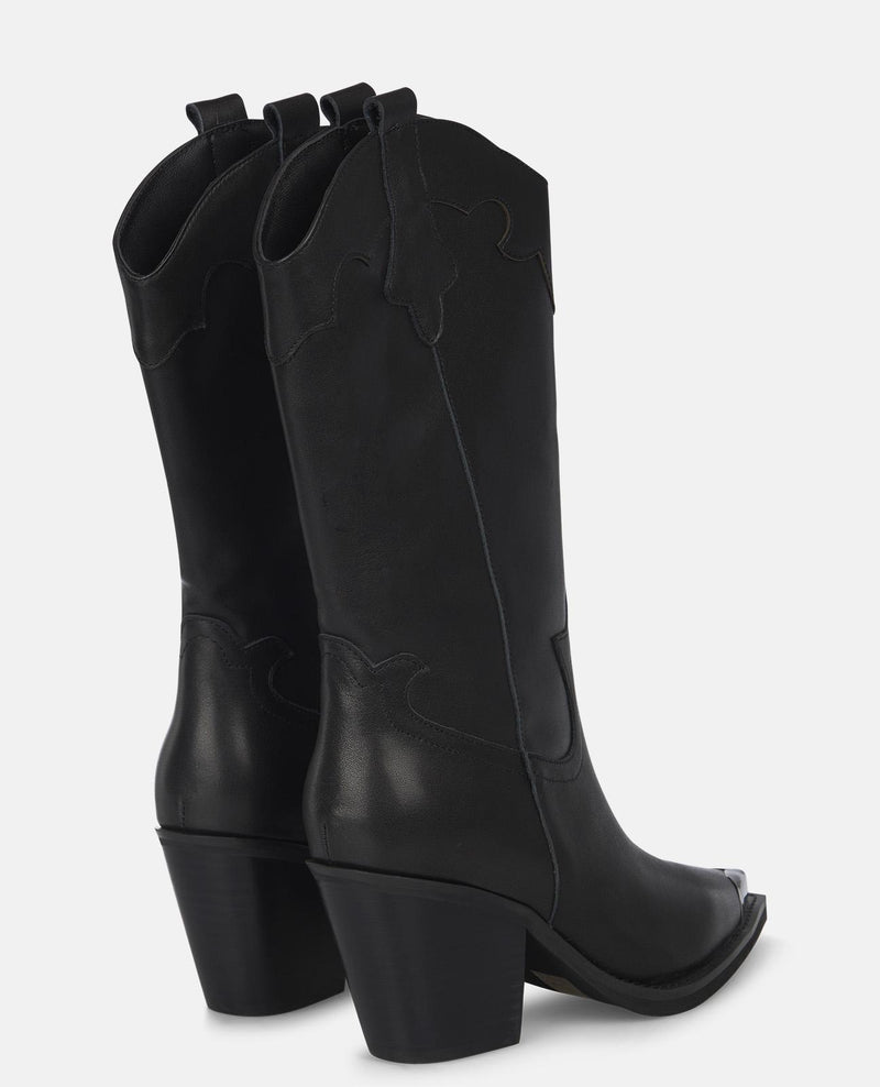 MEDIA BOTA PUNTERA METALIZADA