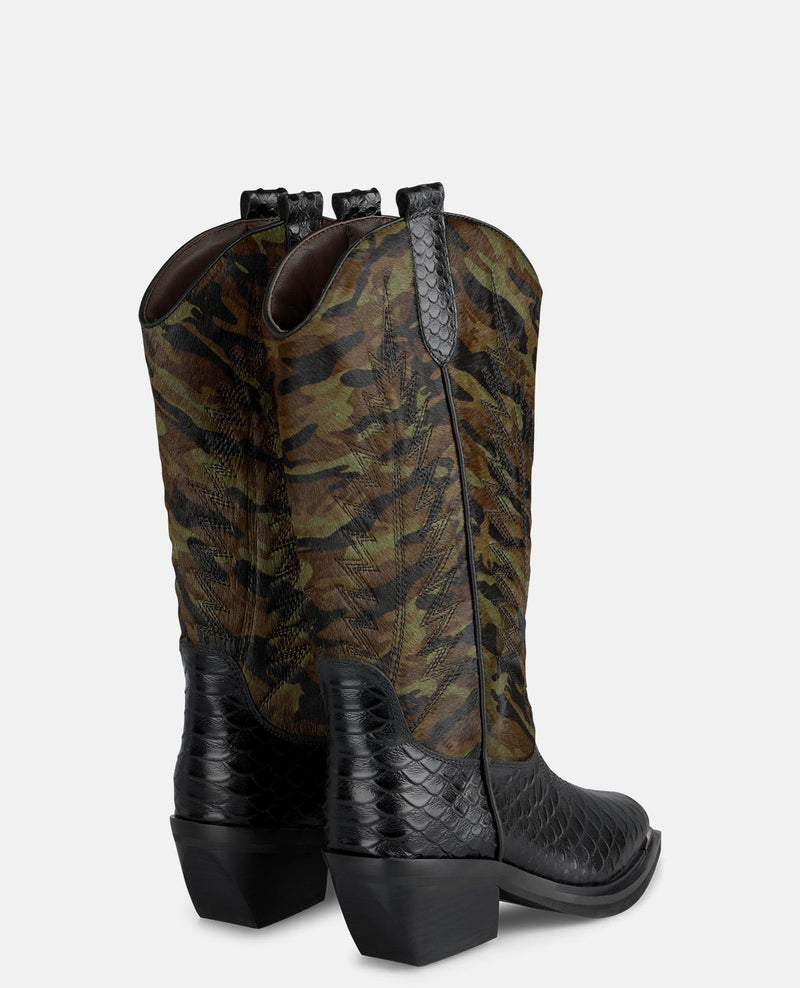 MEDIA BOTA ESTAMPADA