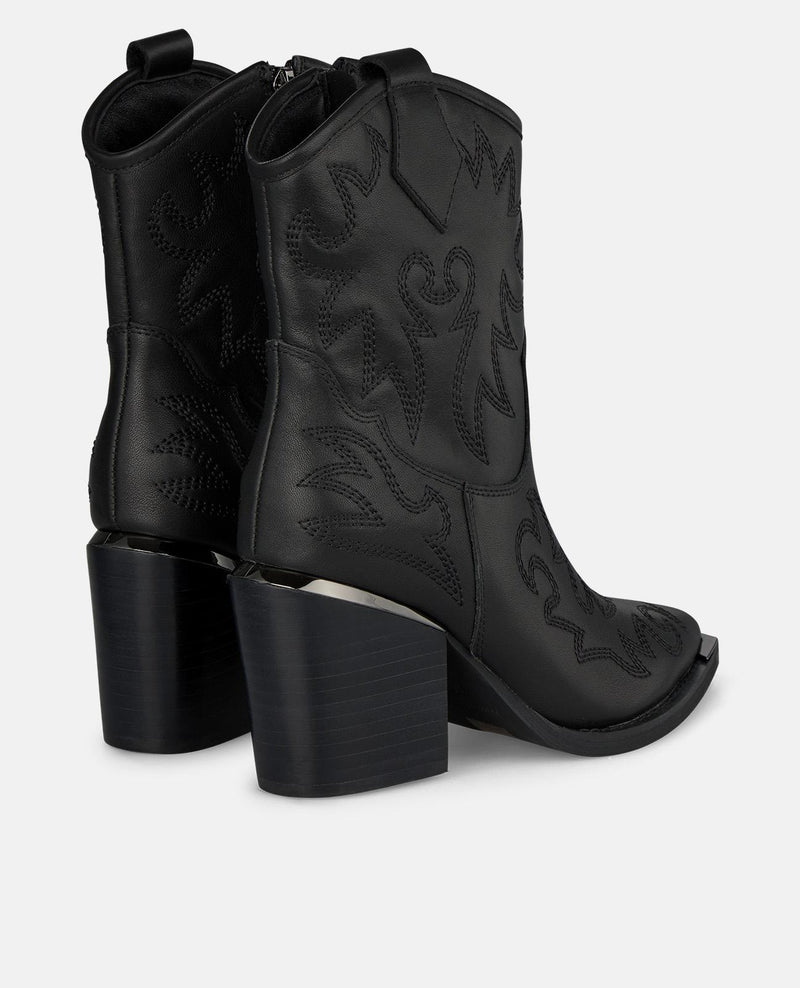 BOTTE À TALON BRODÉE