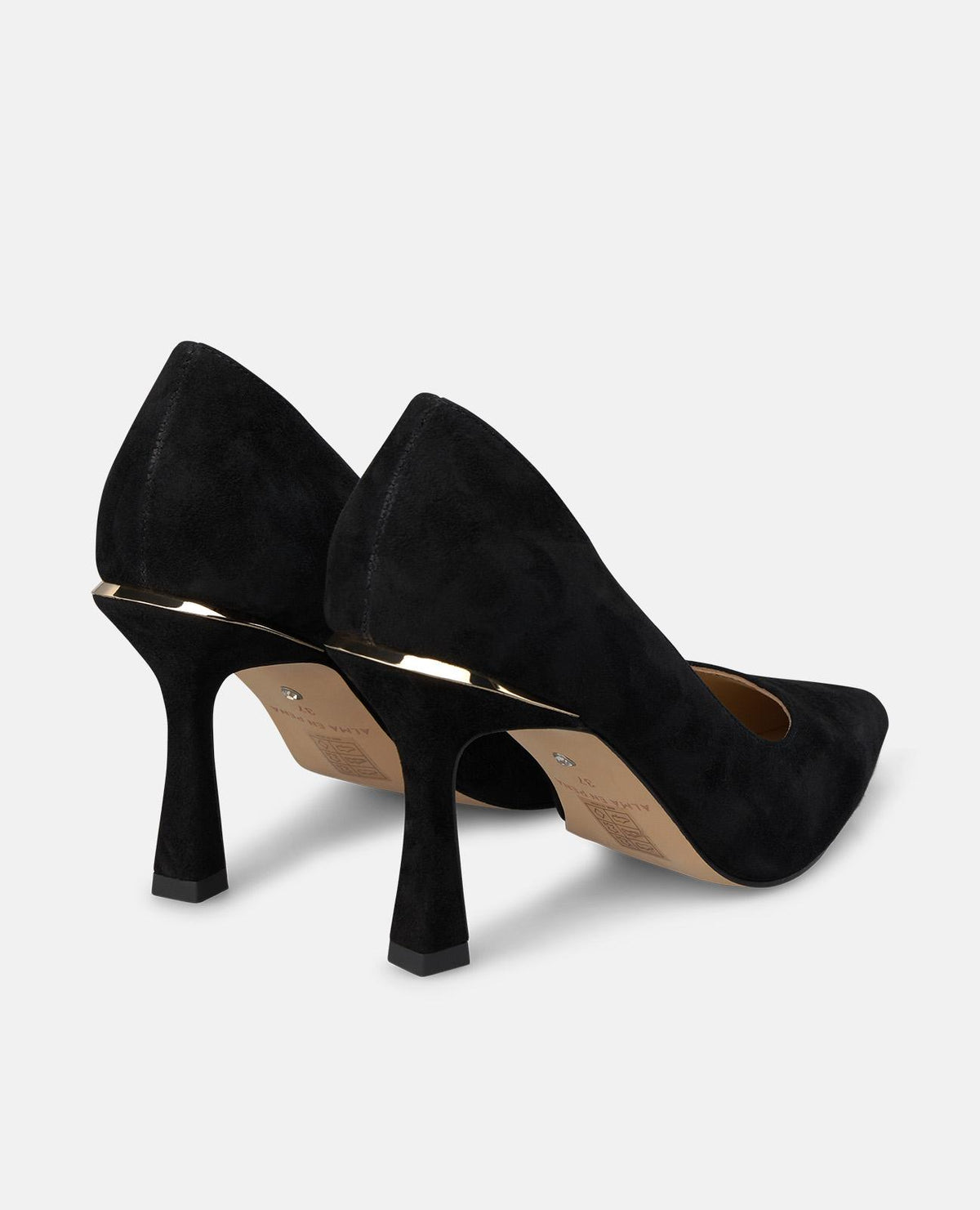 LEATHER STILETTO SHOE