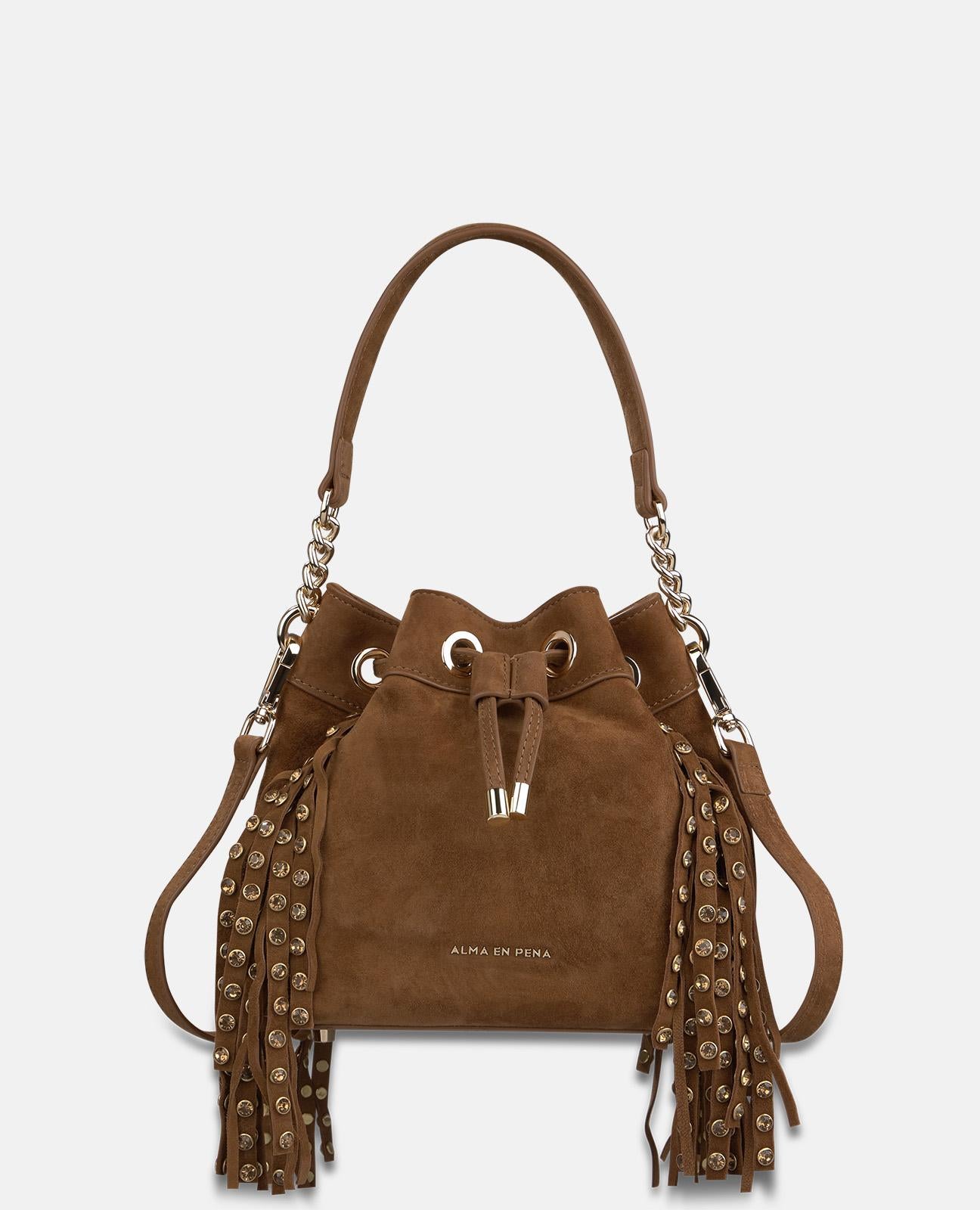 BOLSO BOMBONERA ANTE CON FLECOS