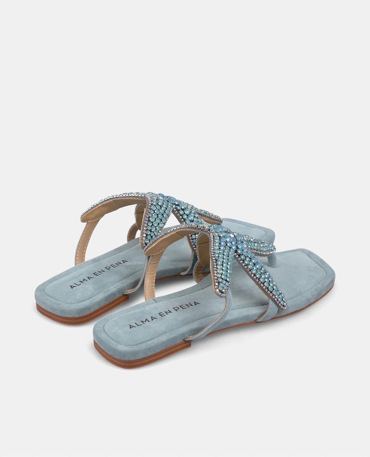 SANDALIA PLANA ESTRELLA