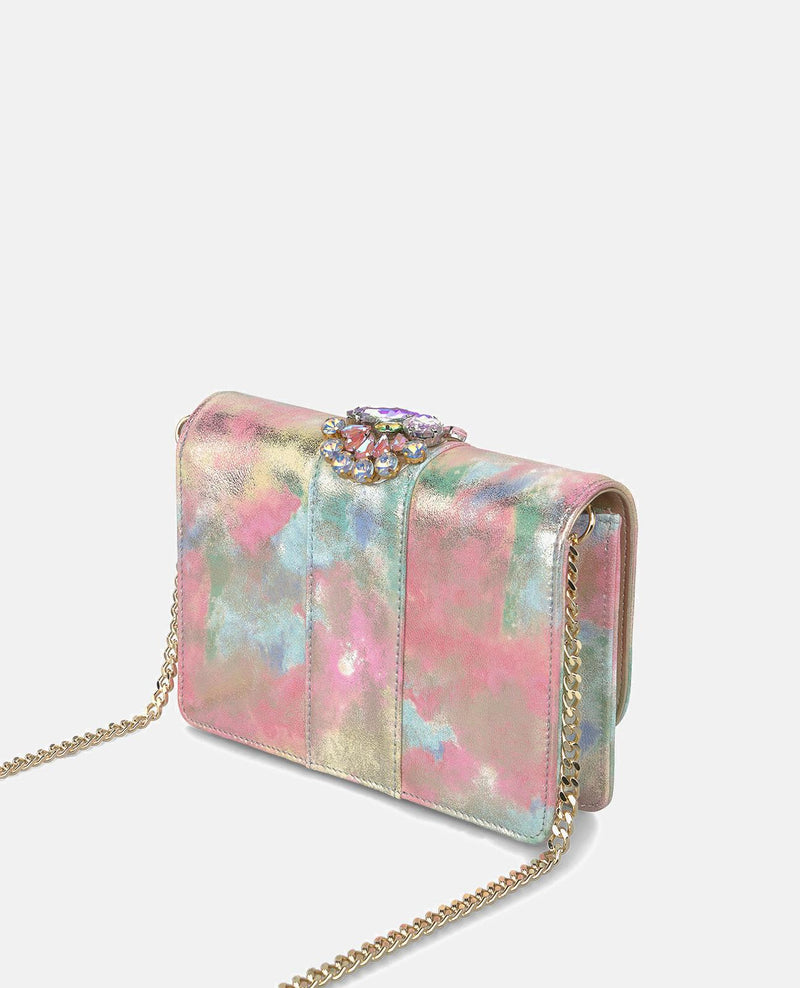 CLUTCH BAG WITH RHINESTONES