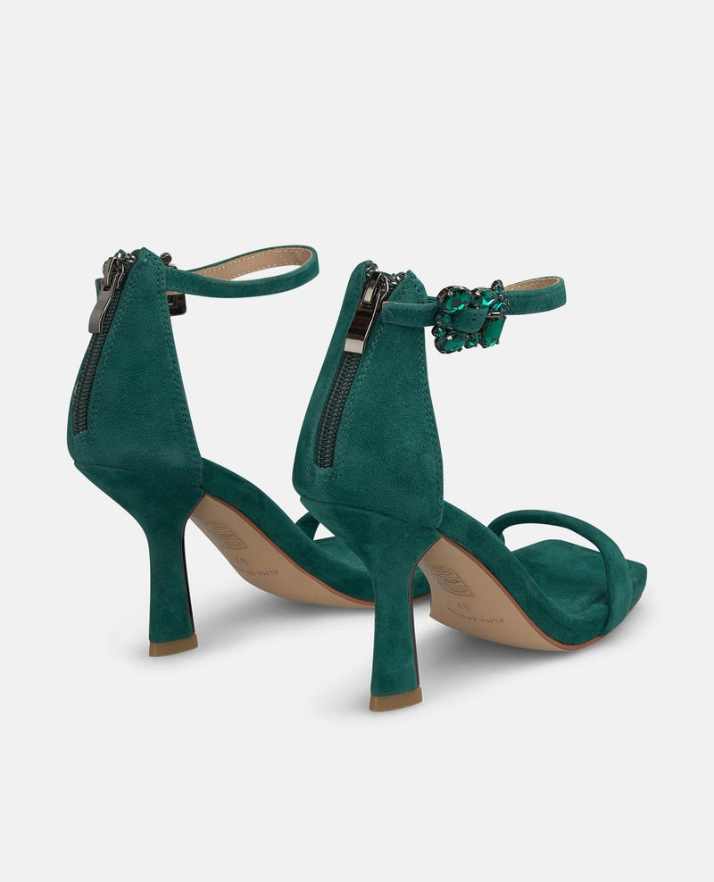 SANDALIA TACÓN HEBILLA