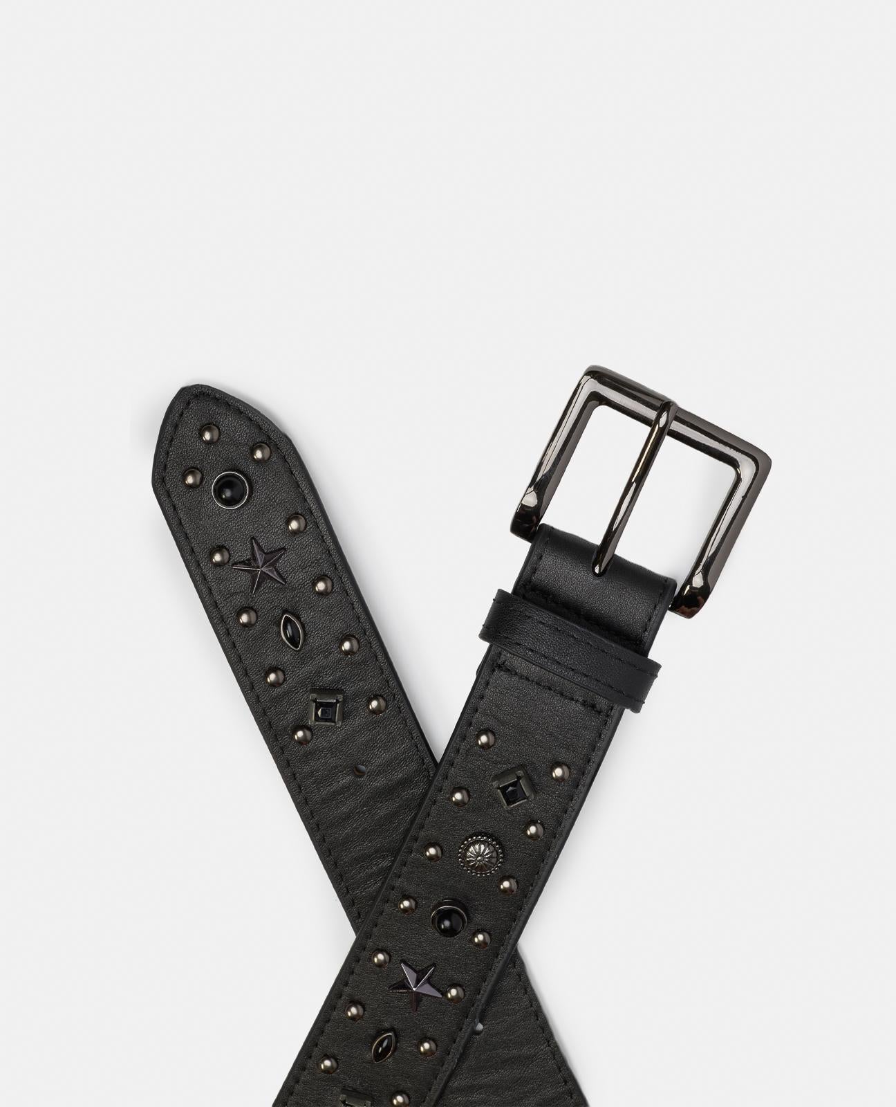 BELT WITH STUDS DETAIL