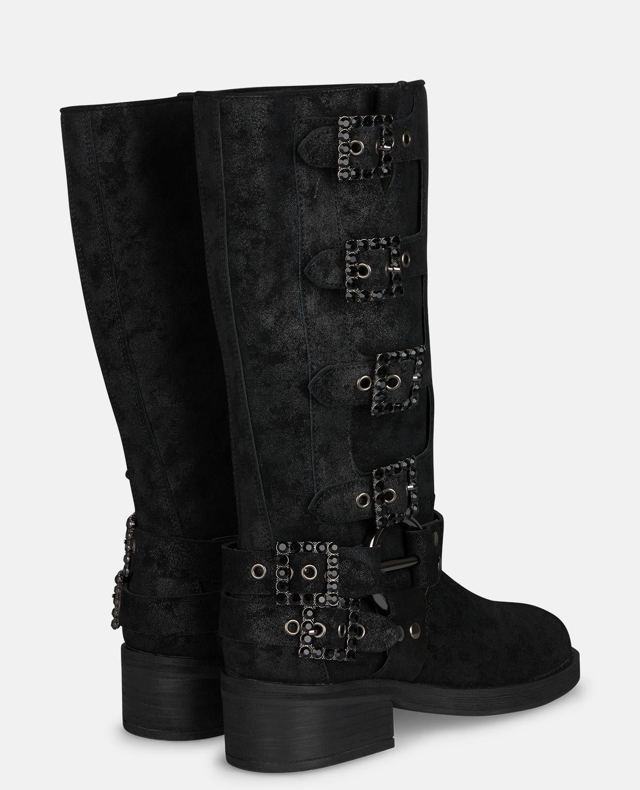 BOTA BIKER ESTAMPADA