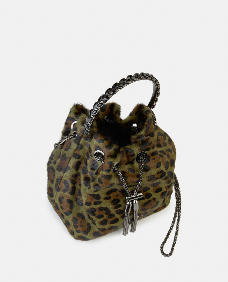 BOWLER BAG WITH PENDANT DETAIL