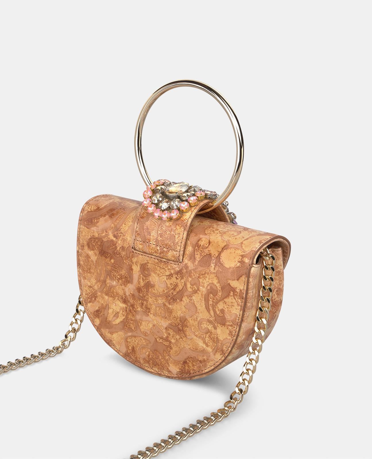 HALBMOND-JUWELENTASCHE