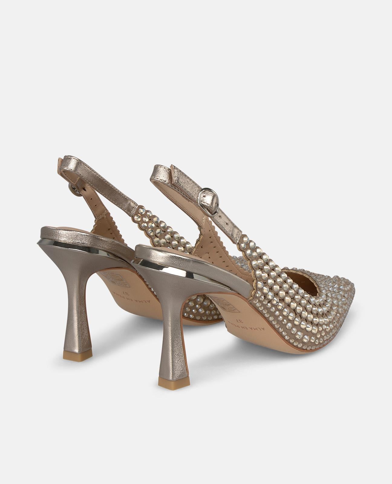 ZAPATO SALÓN CON DETALLES PEDRERÍA