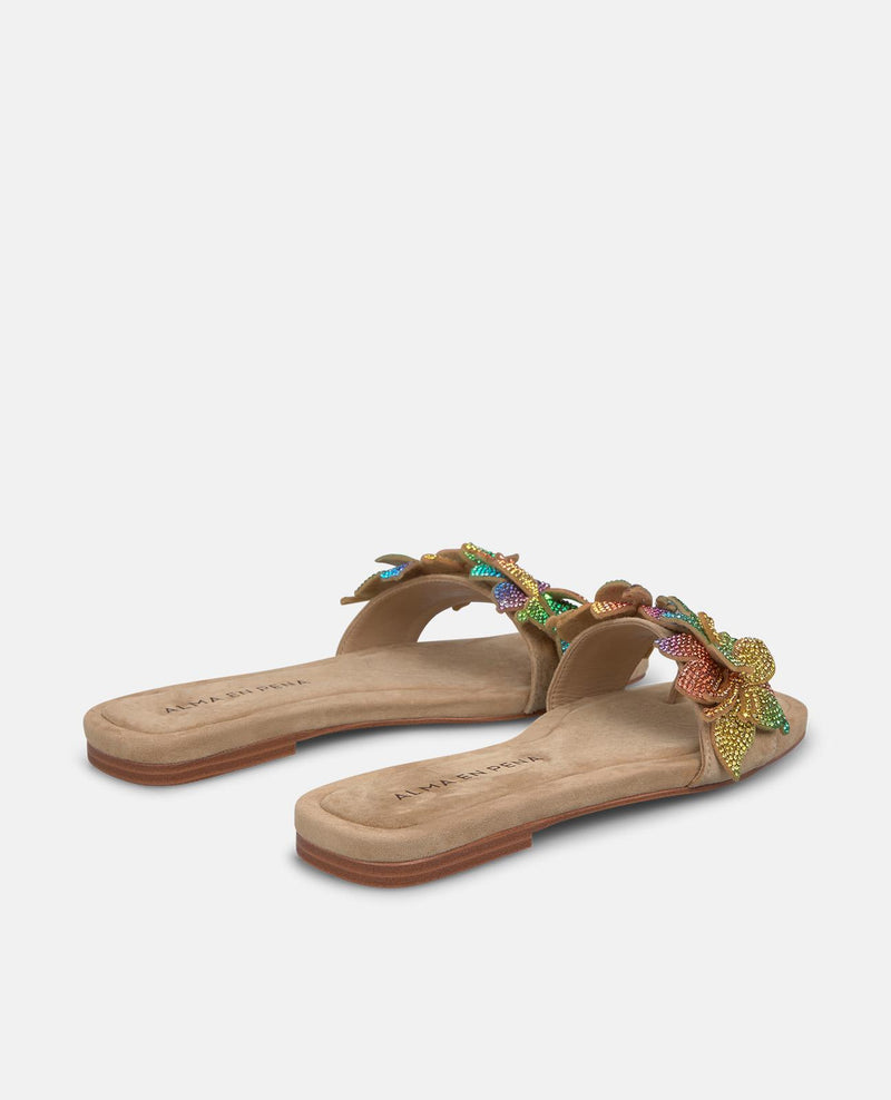 FLAT SANDAL FLOWERS