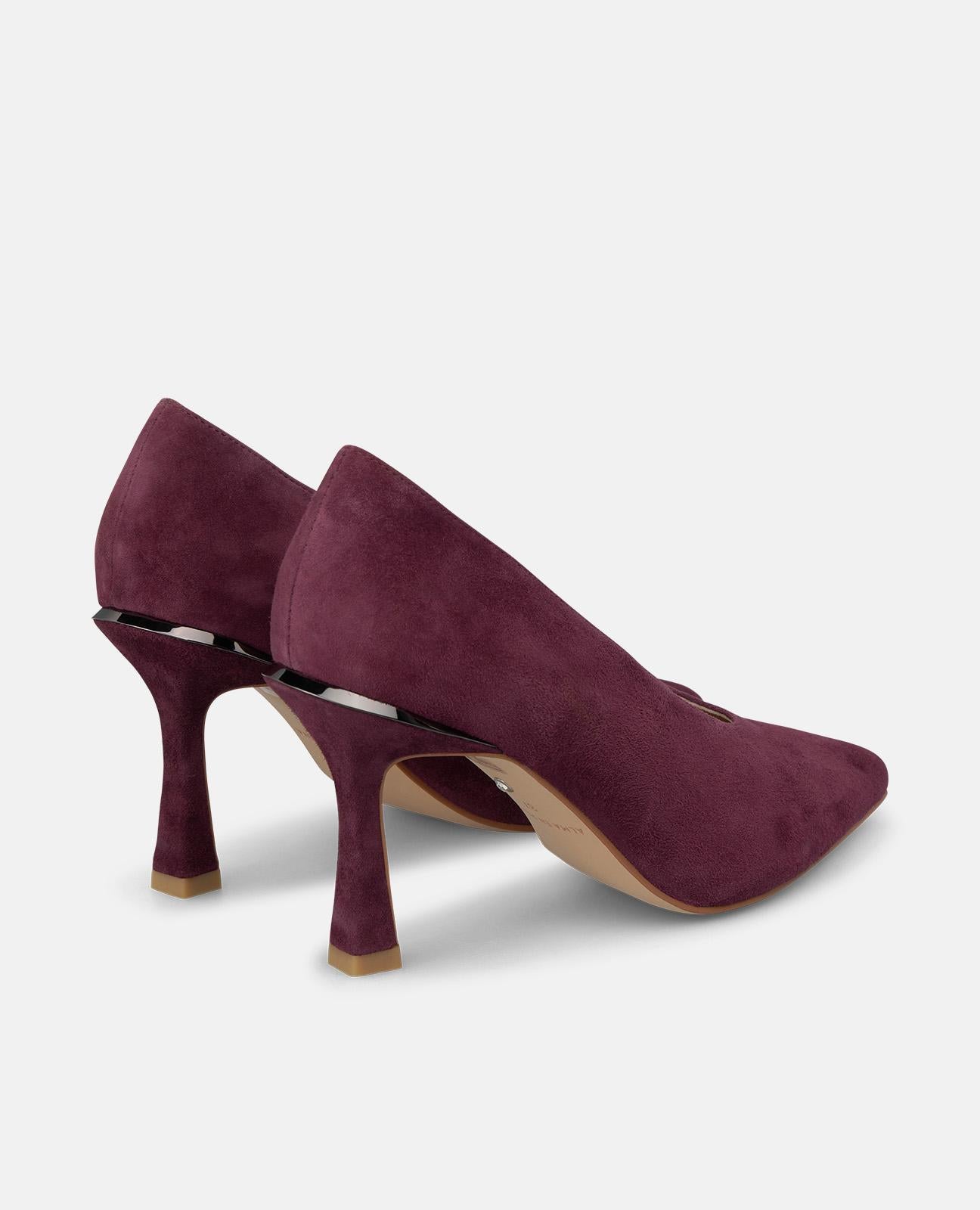 ZAPATO TACÓN DE ANTE