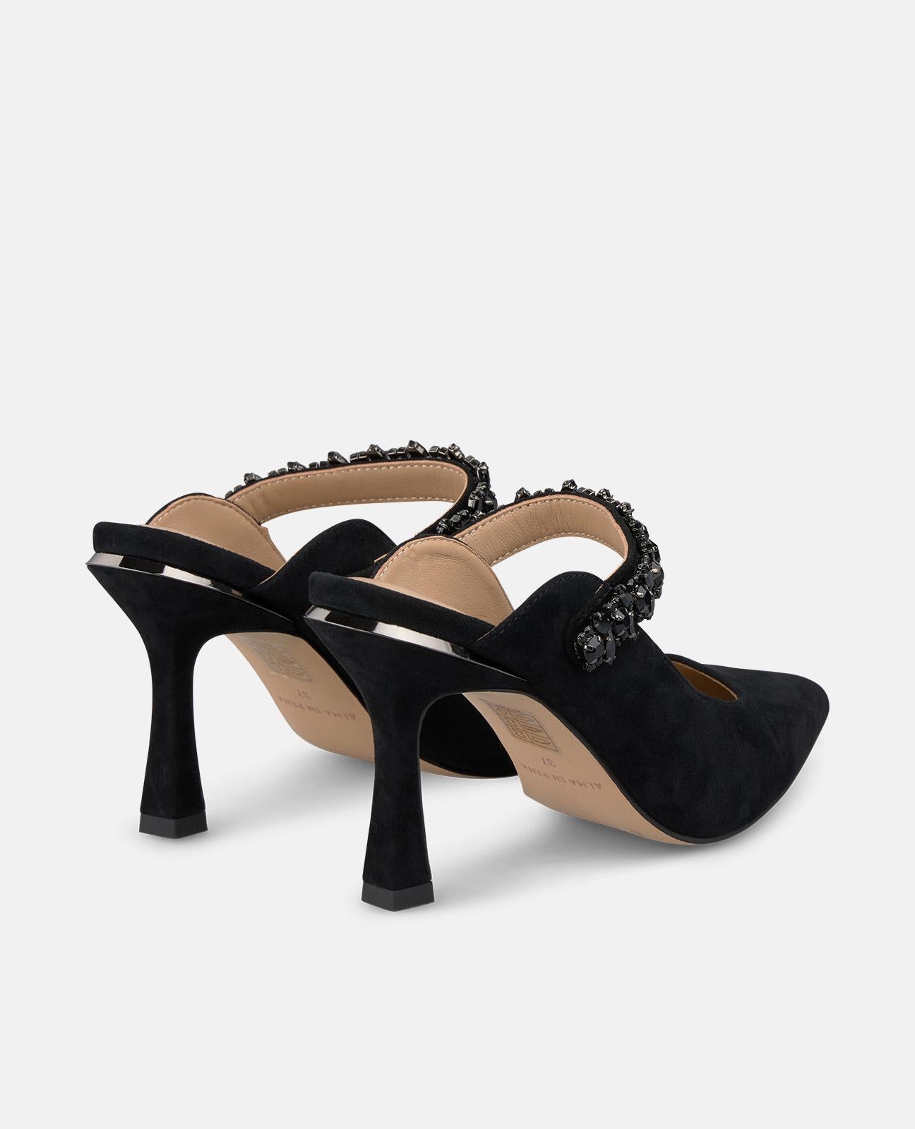 TALON AVEC BANDE DE STRASS