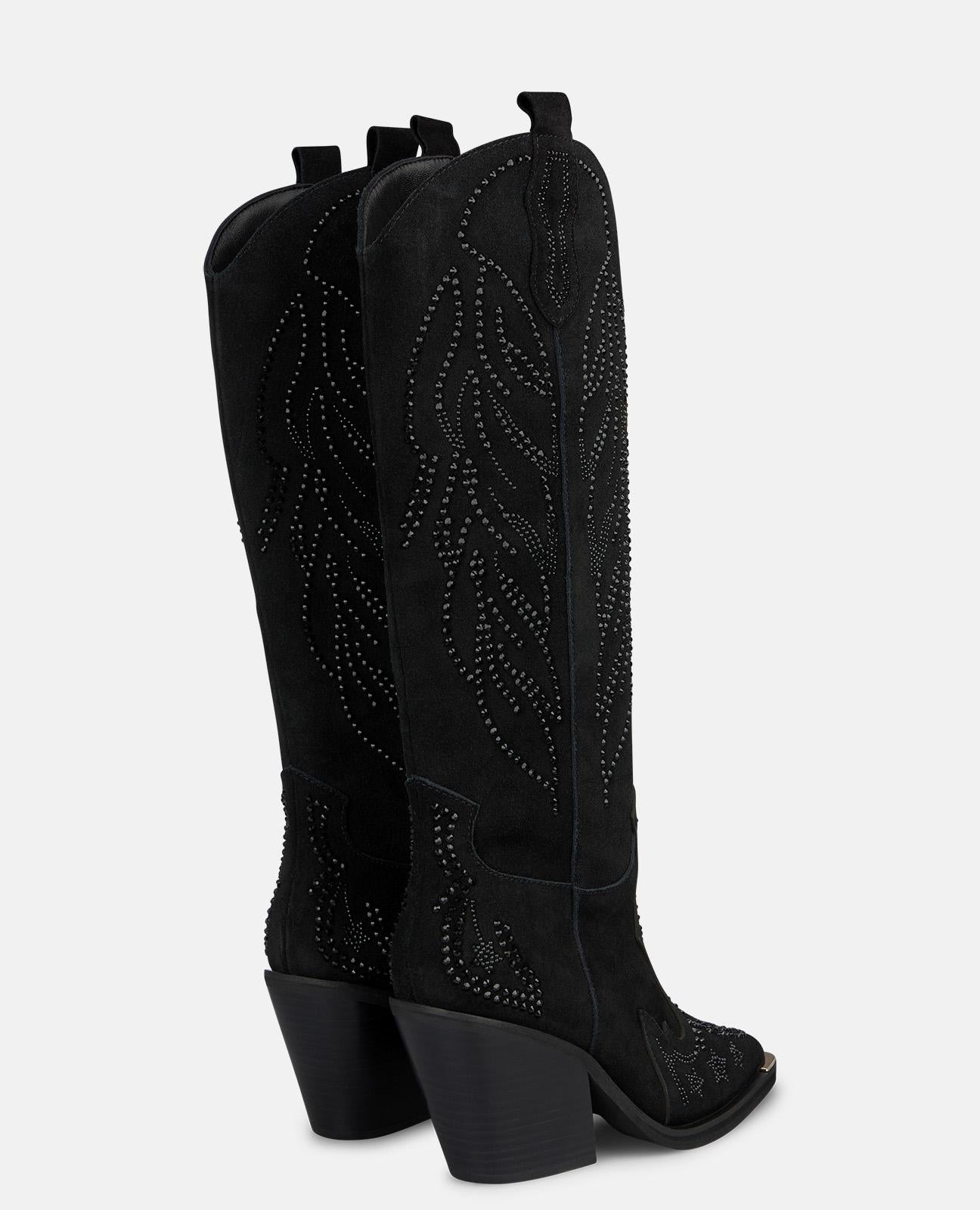 BOTA COWBOY DE ANTE CON PEDRERÍA
