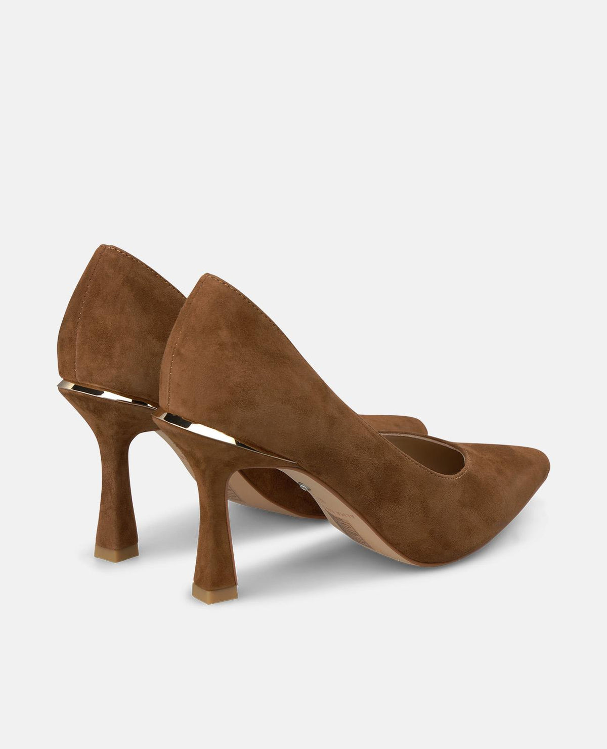 SCARPA CON TACCO A SPILLO IN PELLE