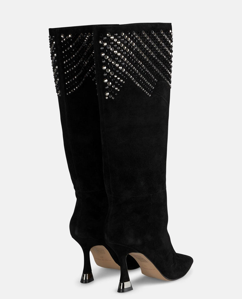 BOTA CON DETALLE PEDRERÍA