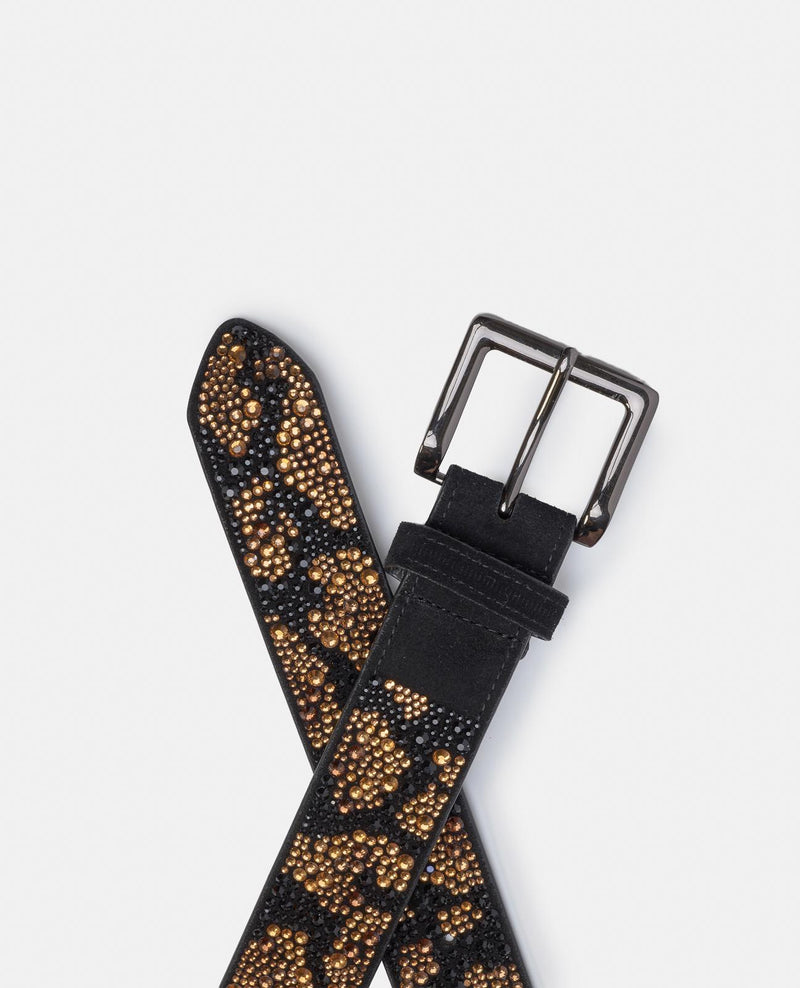 PRINTED RHINESTONE BELT
