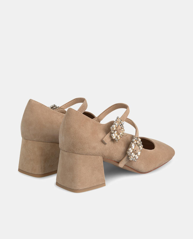 STÖCKELSCHUH MIT SCHNALLEN