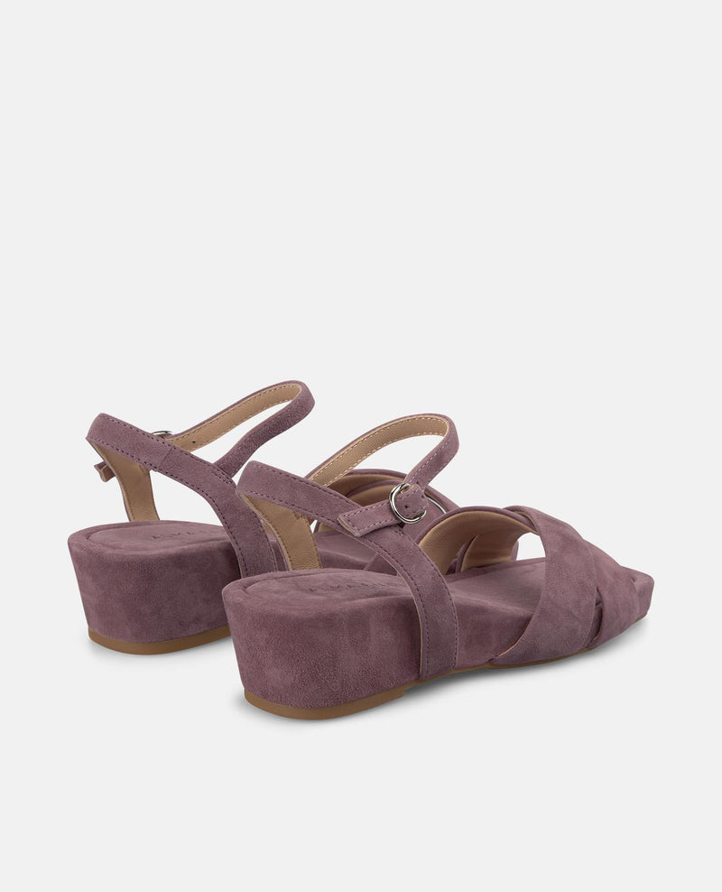 SANDALIA PLATAFORMA TIRA CRUZADA