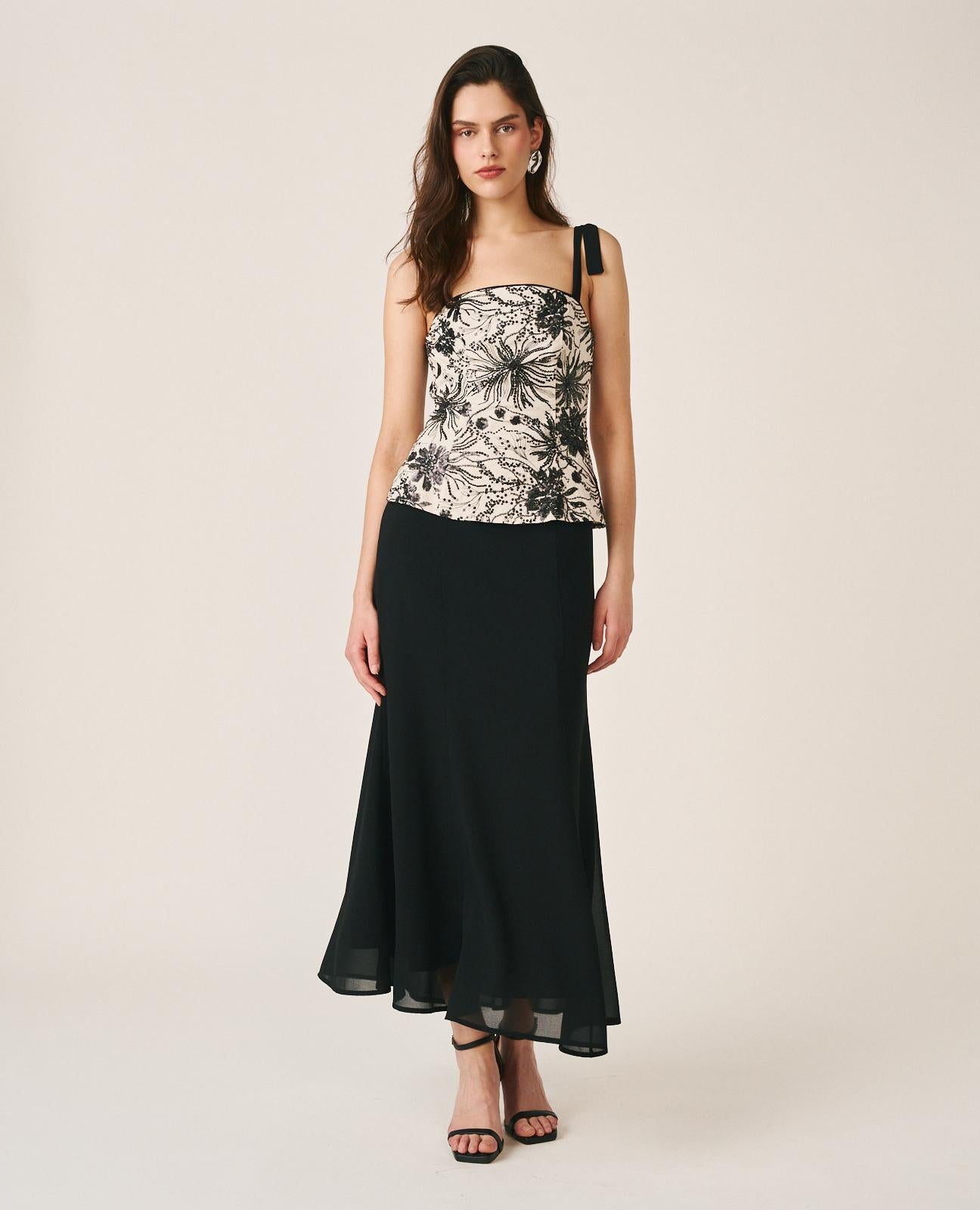 VESTIDO BORDADO LENTEJUELAS