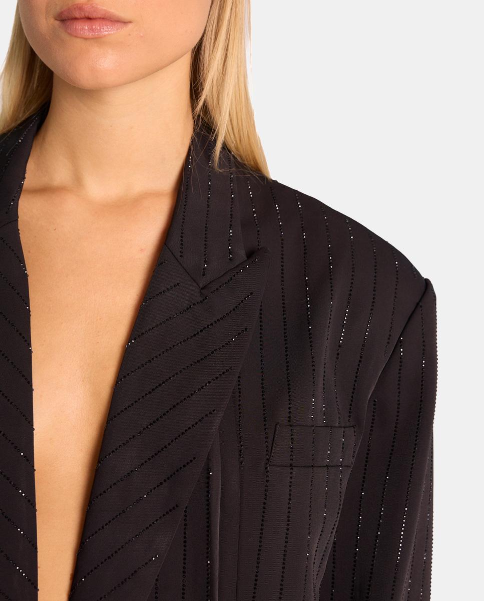BLAZER PINSTRIPE GLITTER