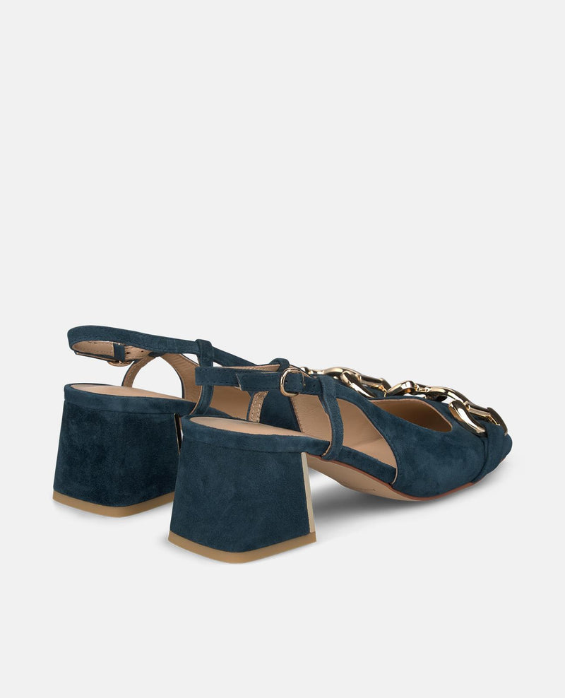 ZAPATO DESTALONADO CON HEBILLA