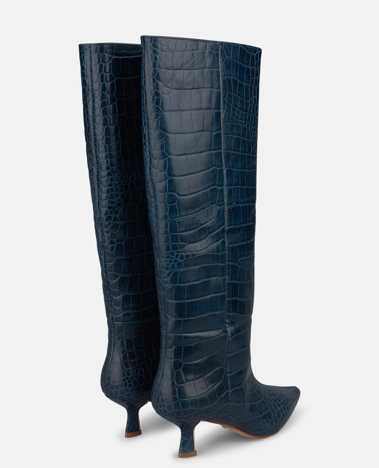 BOTA DE PIEL ANIMAL PRINT